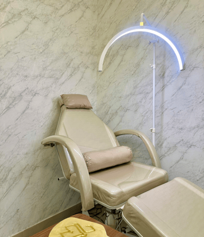 Imagem oficial do ambiente da clínica Estética Soeur